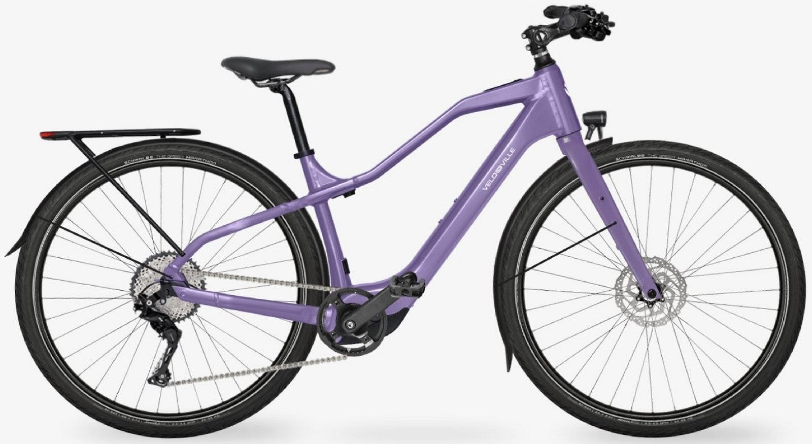 fahrrad lila 28 zoll Velo de Ville REVO-C - 600 Wh - 2026 - 28 Zoll