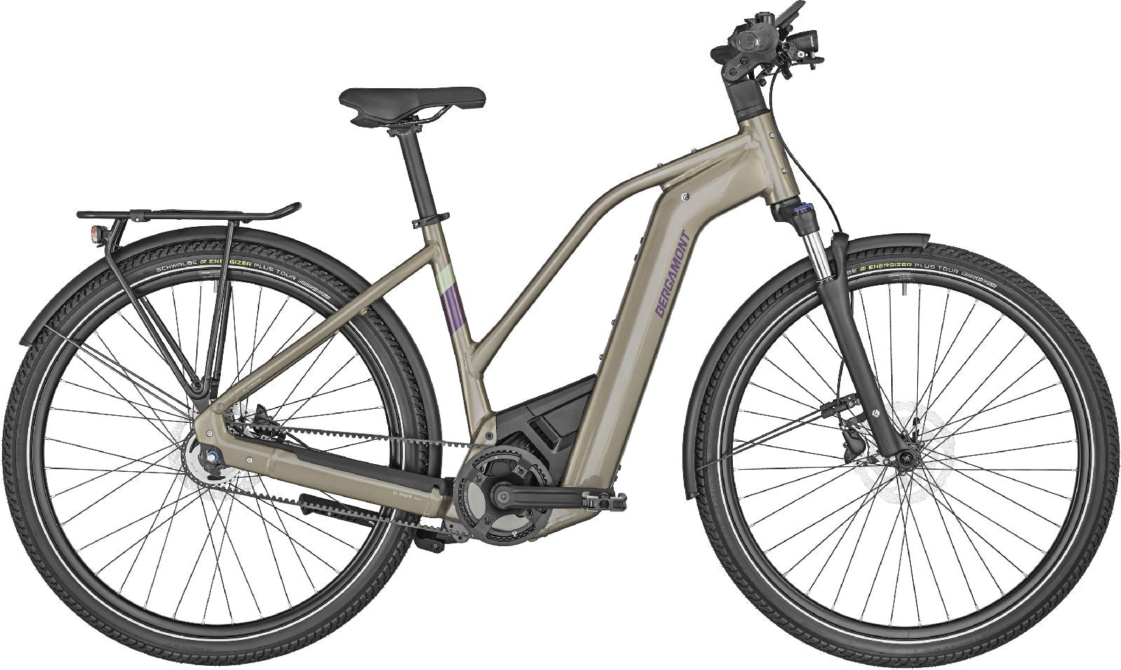 Bergamont E-Horizon Elite 7 Belt Lady – 750 Wh, Trapez
