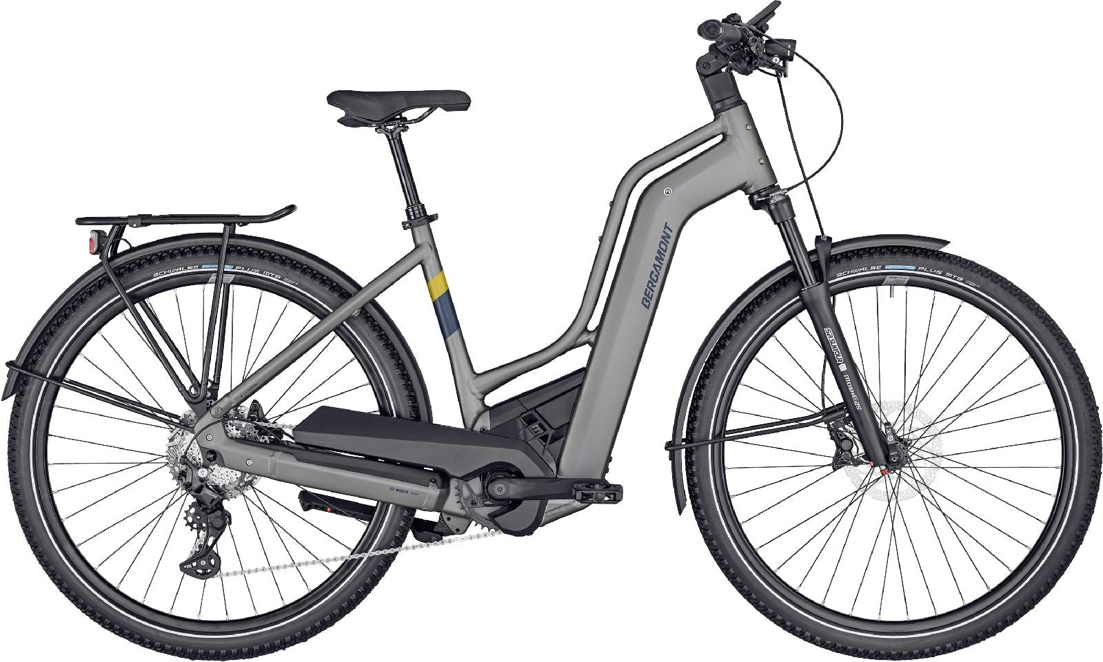 Bergamont E-Horizon Premium SUV Lady – 750 Wh, Trapez
