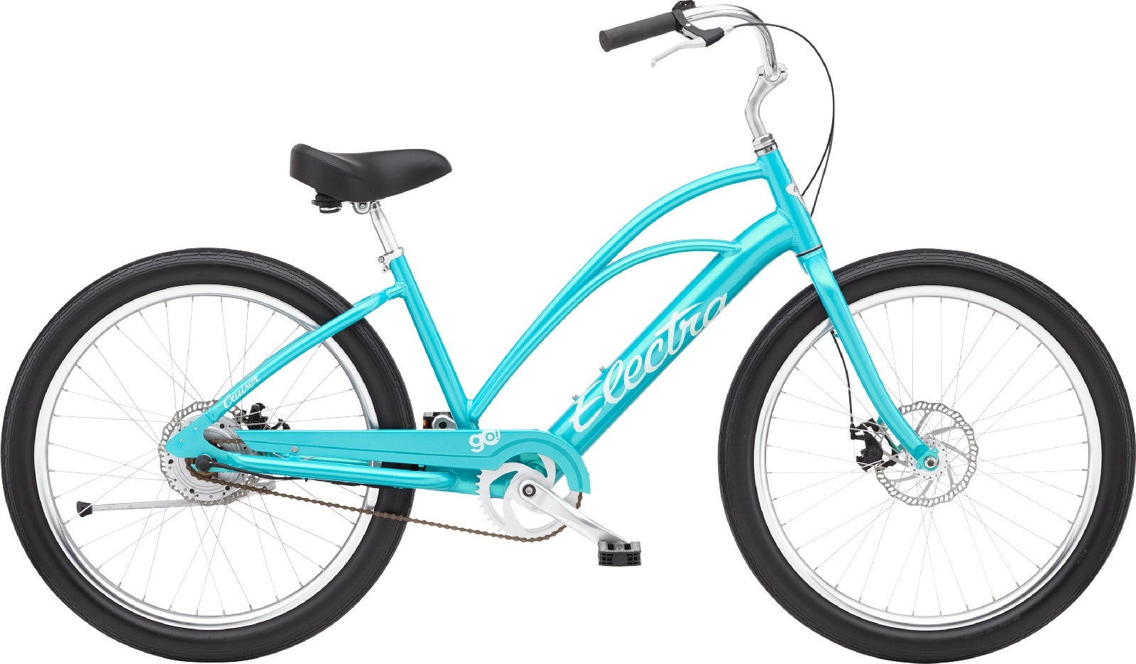 Electra Cruiser Go! - Step Thru - 250 Wh / 7 Ah - 2025 - 26 Zoll - Trapez