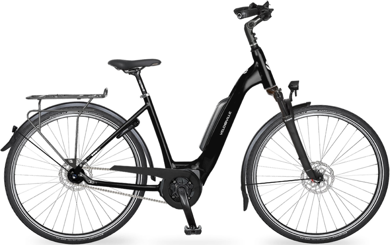 Velo de Ville AEB 200 26" - 400 Wh / 11.1 Ah - 2024 - 26 Zoll - Tiefeinsteiger