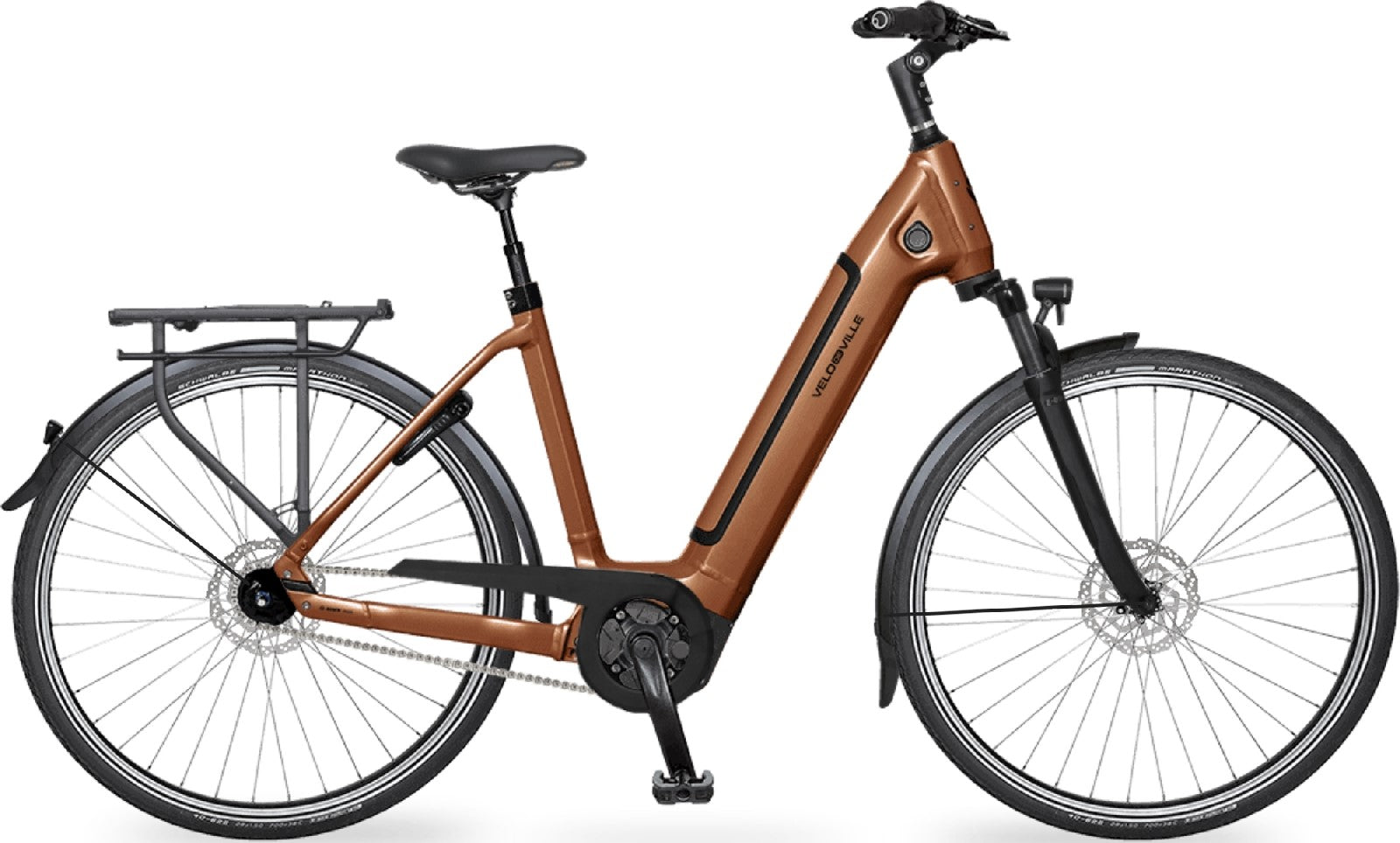 Velo de Ville AEB 490 – 500 Wh, Tiefeinsteiger