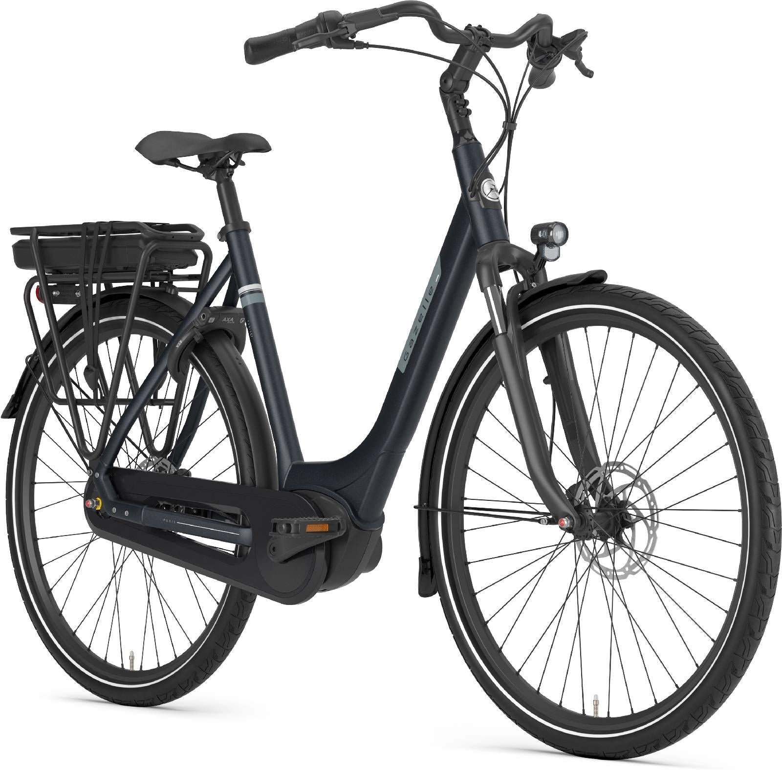 Gazelle Paris C7 – 400 Wh, Tiefeinsteiger