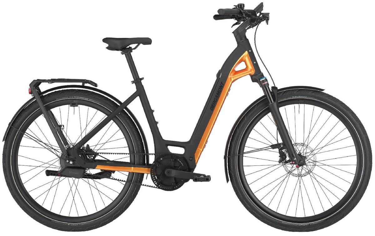Bergamont E-Ville 10 Belt – 400 Wh, Tiefeinsteiger