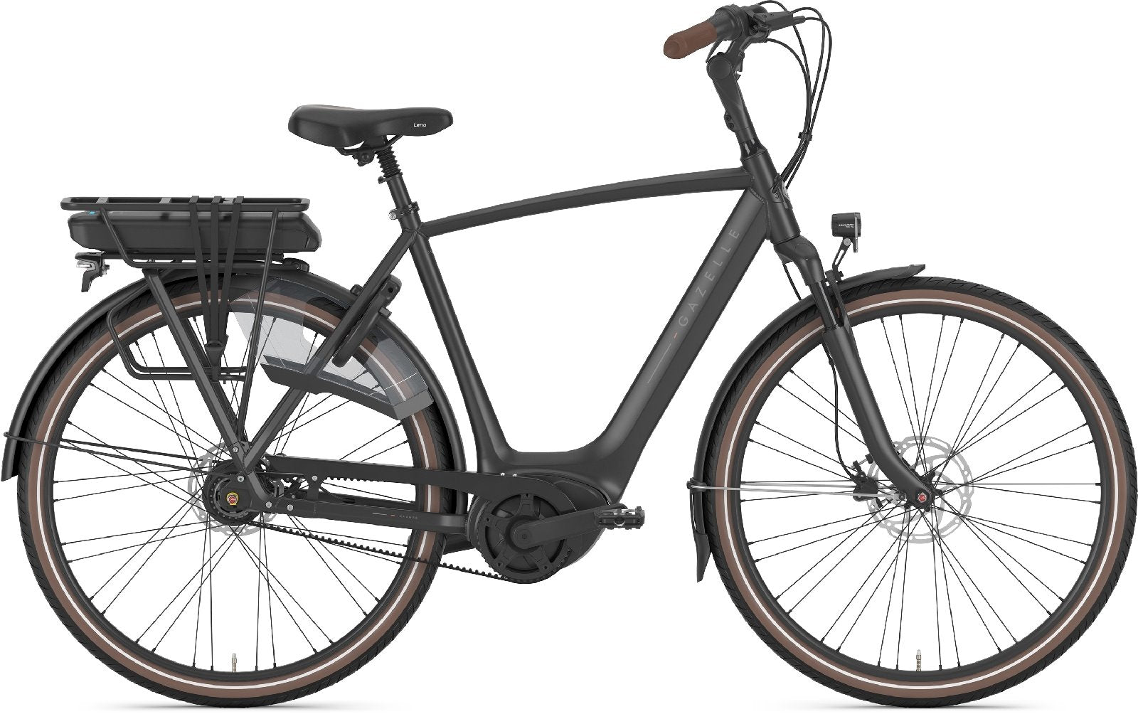 Gazelle Orange C8+ – 400 Wh, Herren