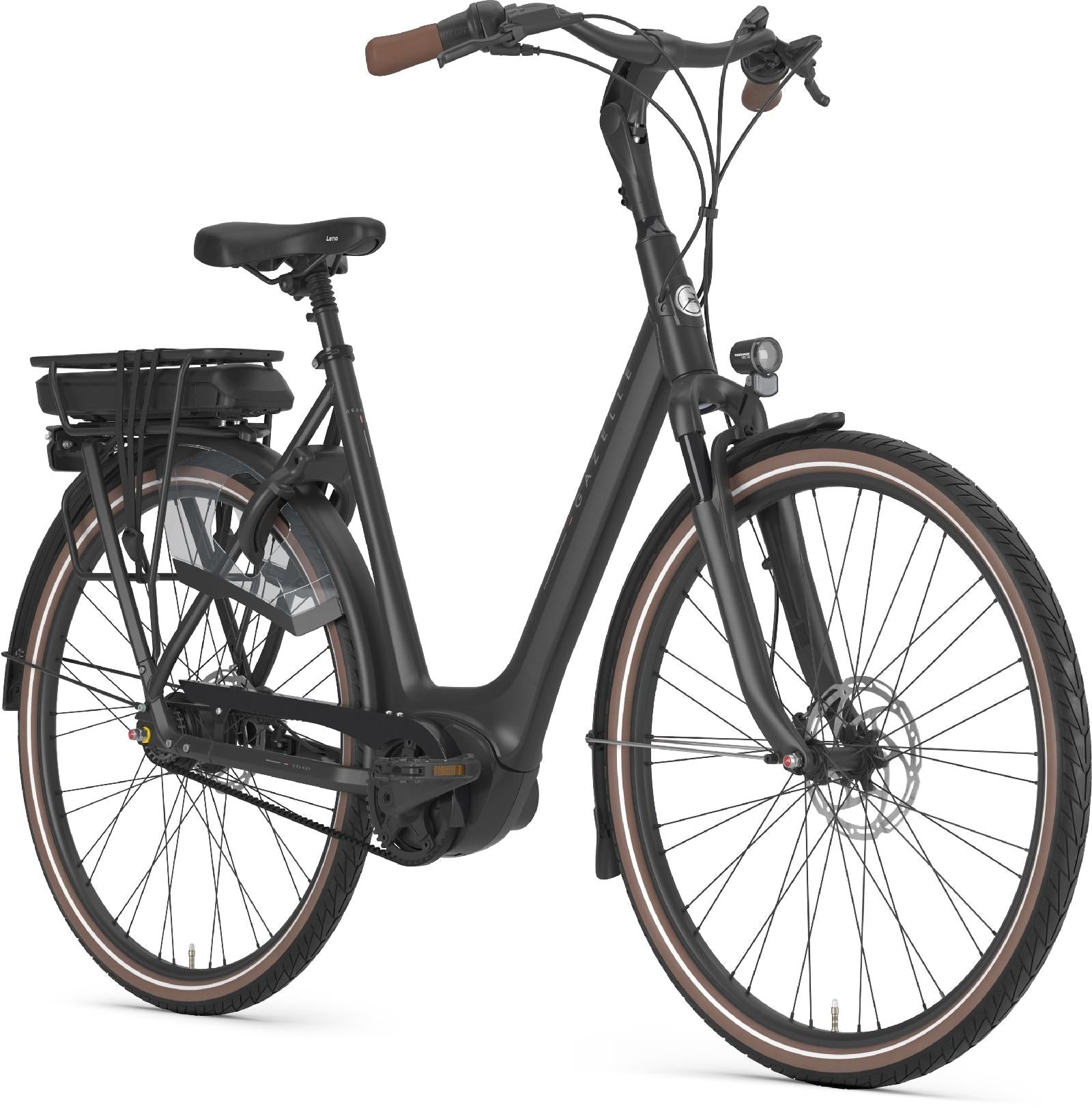 Gazelle Orange C8+ – 500 Wh, Tiefeinsteiger