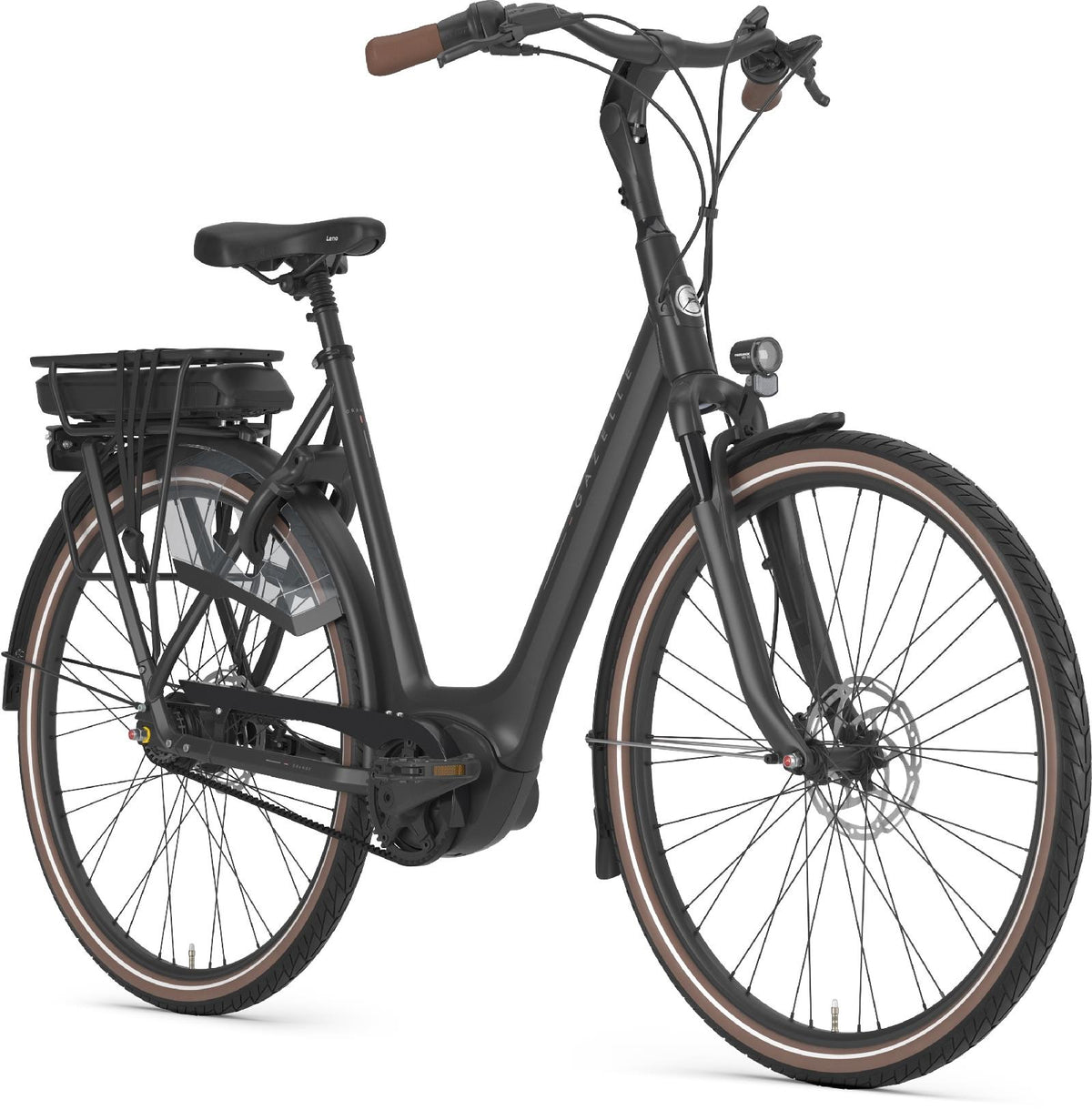Gazelle Orange C8+ – 500 Wh, Tiefeinsteiger