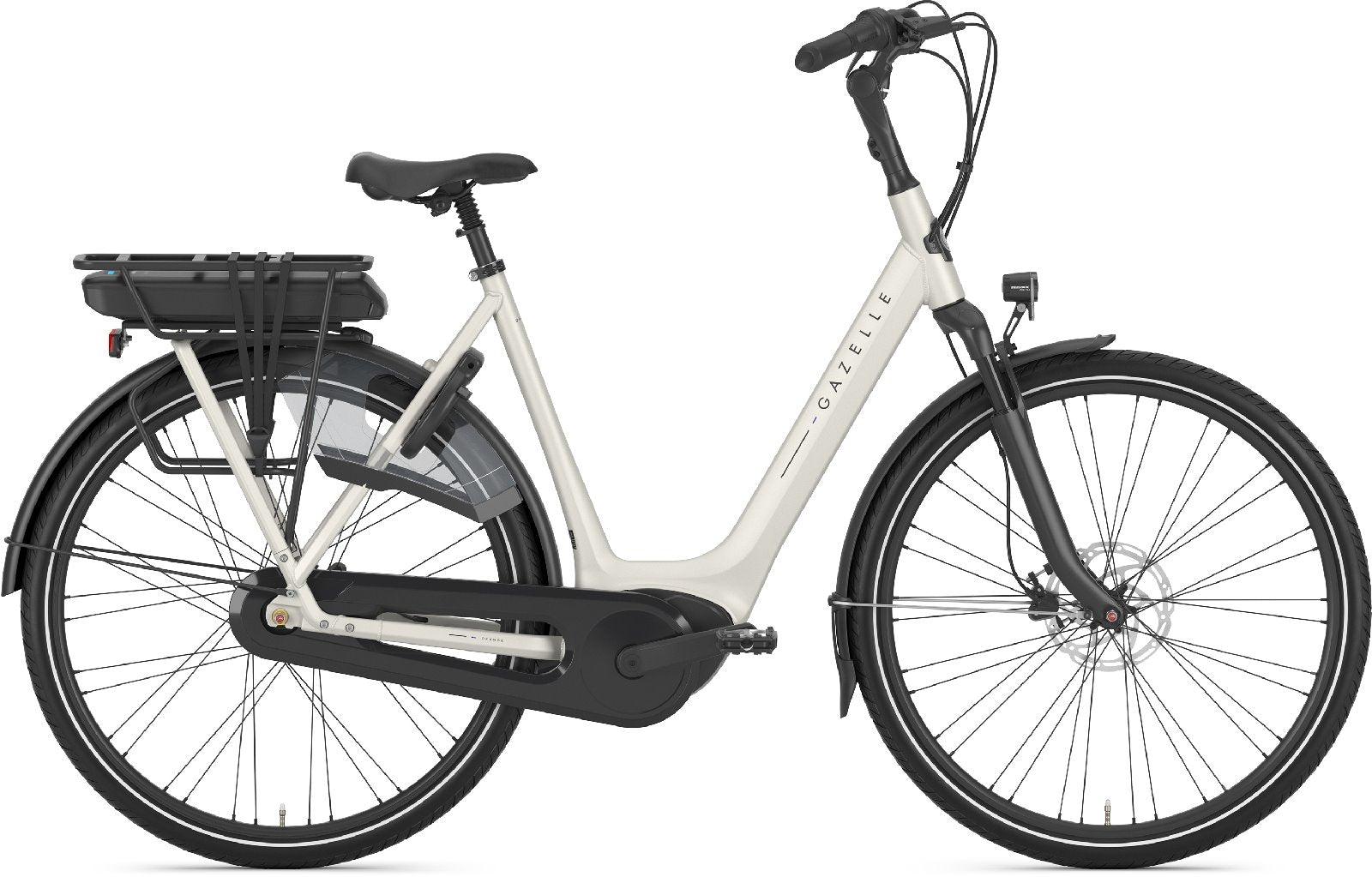 Gazelle Orange C8 – 400 Wh, Tiefeinsteiger