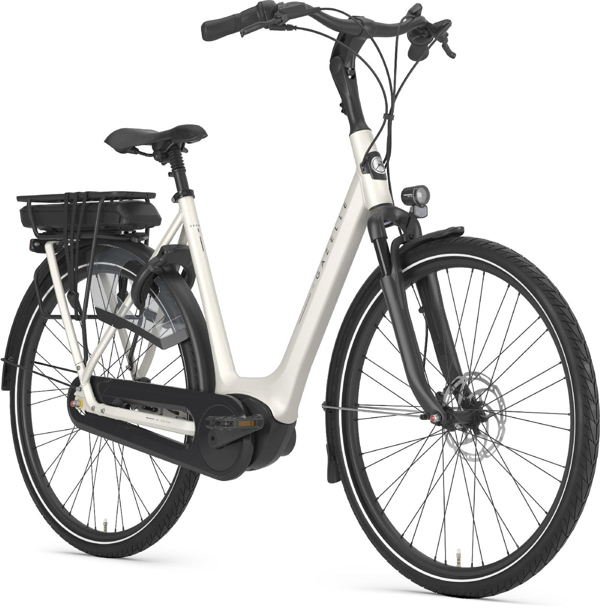 Gazelle Orange C8 – 500 Wh, Tiefeinsteiger