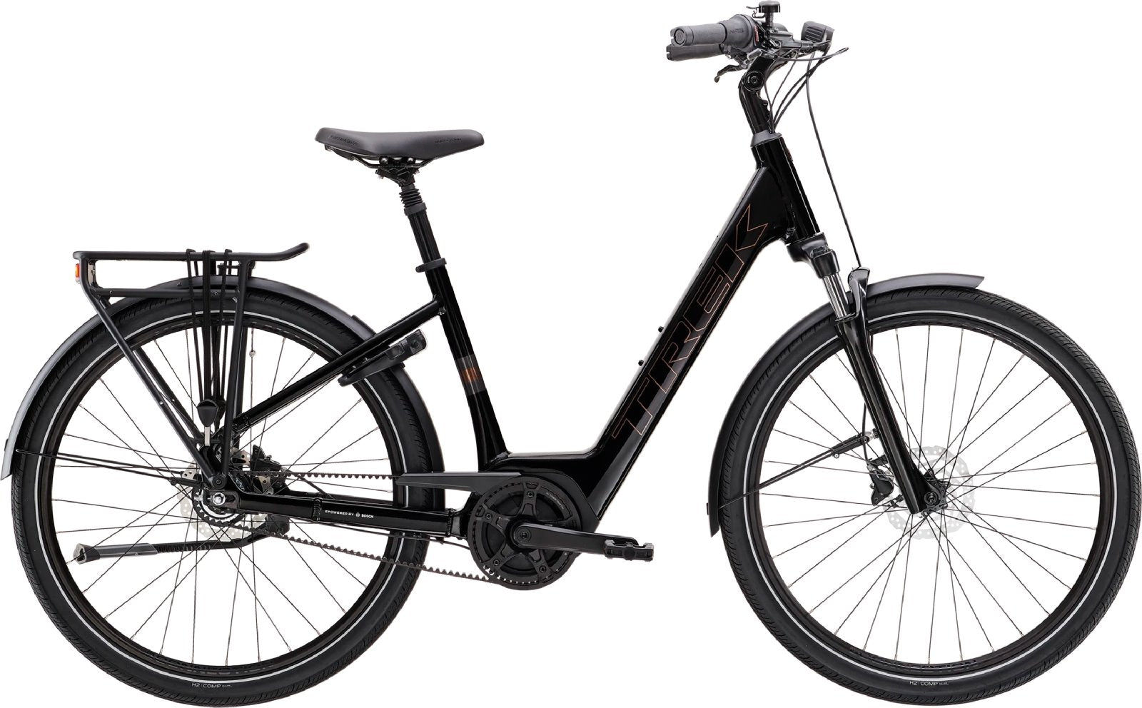 Trek District+ 2 Lowstep – 400 Wh, Tiefeinsteiger