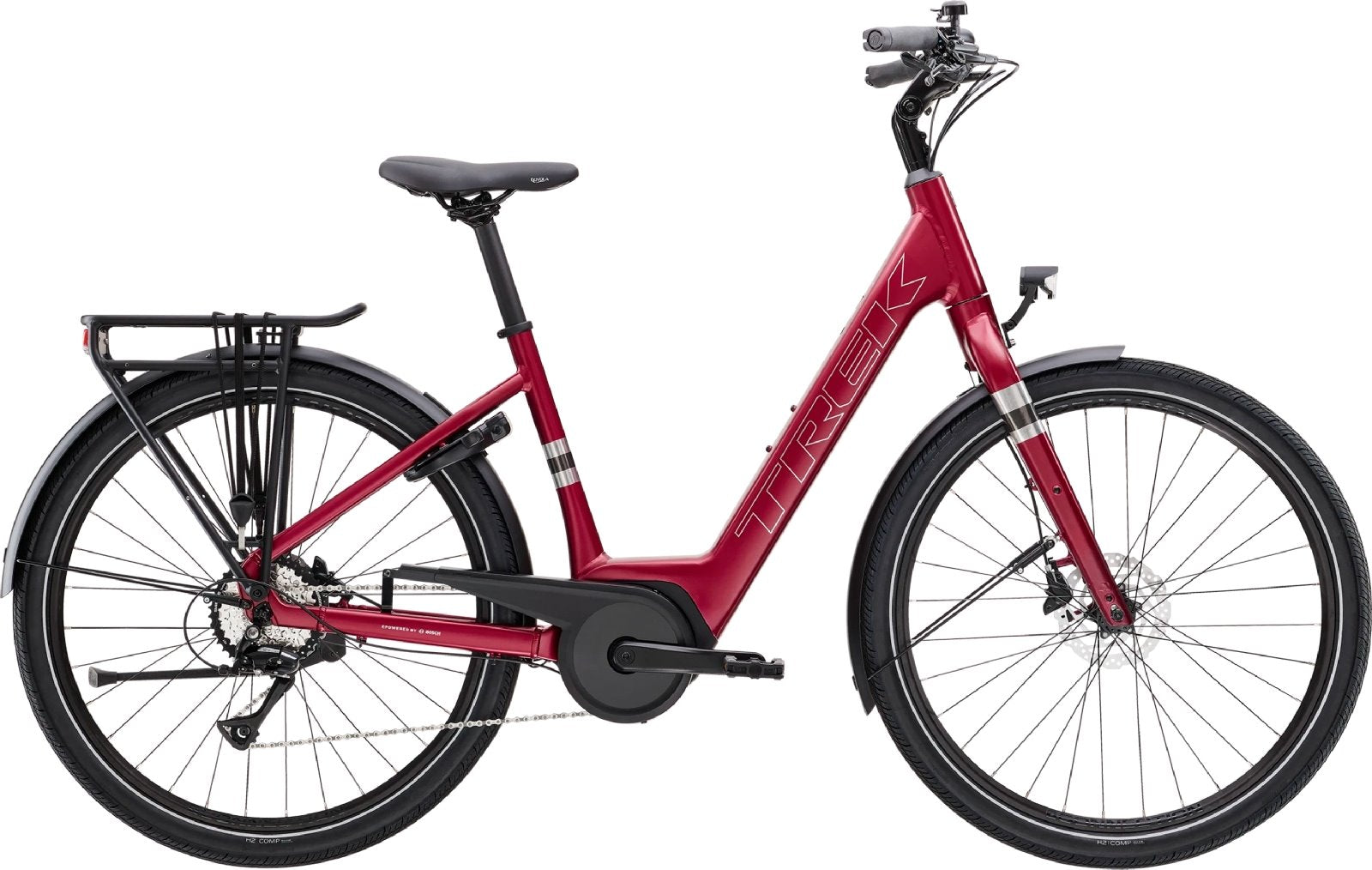 Trek Verve+ 1 Lowstep - 400 Wh / 11.1 Ah - 2026 - 27,5 Zoll - Tiefeinsteiger