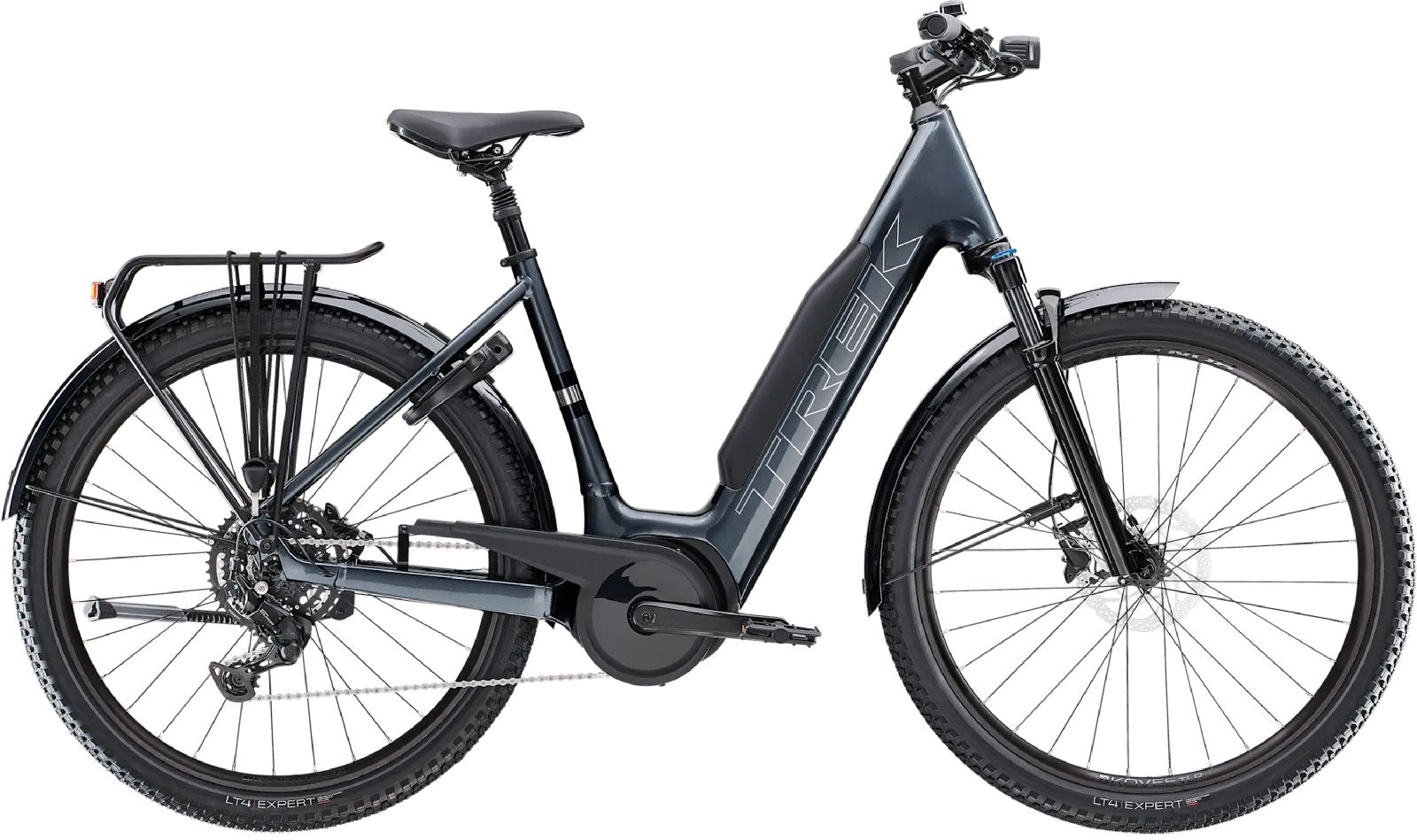 Trek Verve+ 4 Lowstep - 400 Wh / 11.1 Ah - 2026 - 27,5 Zoll - Tiefeinsteiger
