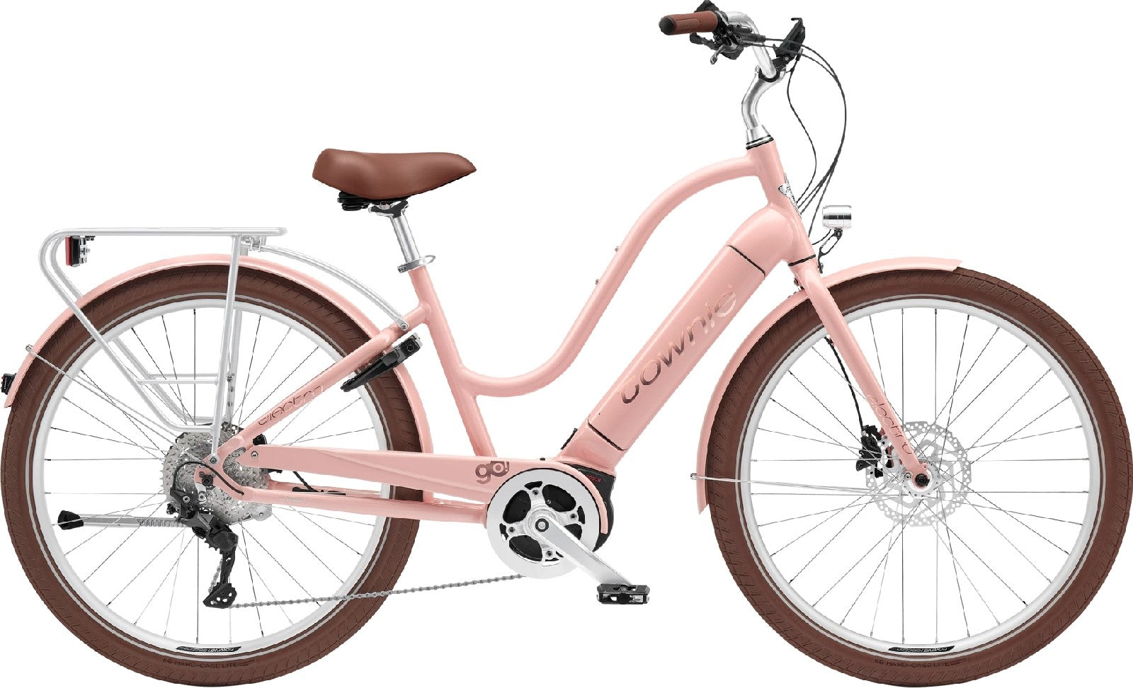 Electra Townie Path Go! 10D EQ Step-Thru - 500 Wh / 13.4 Ah - 2025 - 27,5 Zoll - Trapez