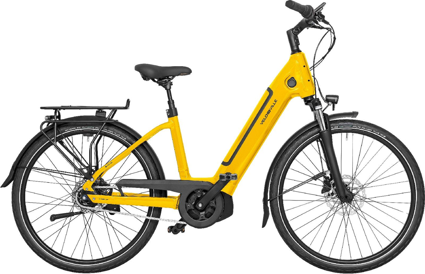 city e bike damen 500 watt Velo de Ville AEB 490 - 500 Wh - 2024 - 28 Zoll