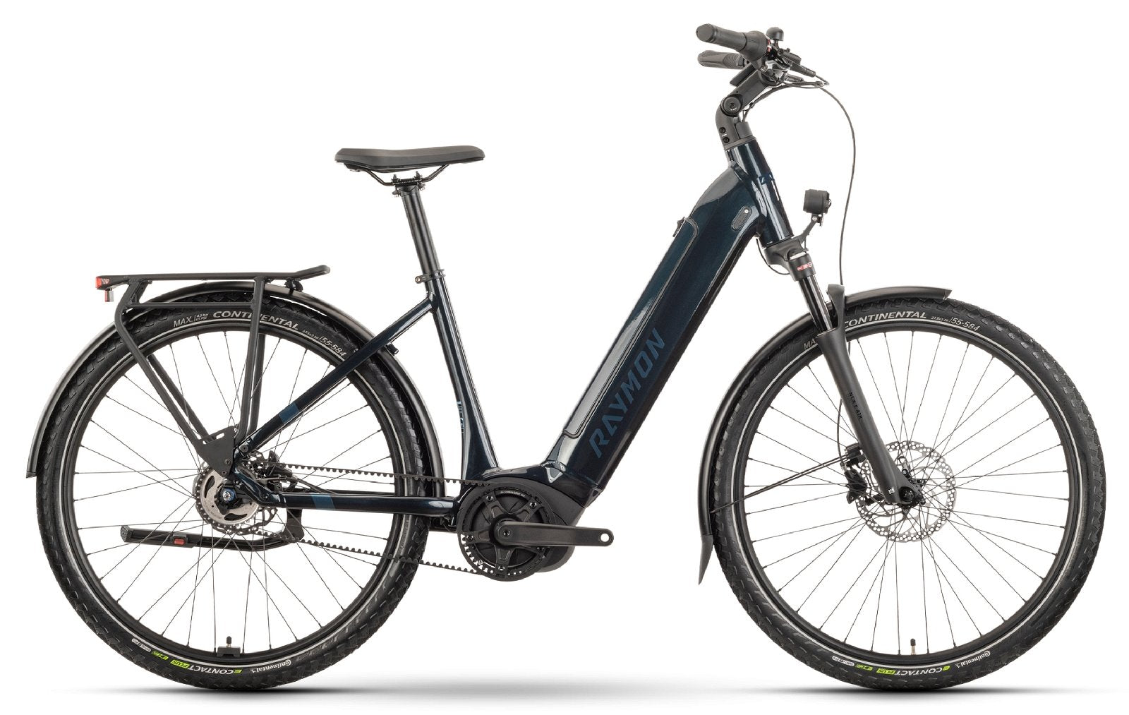 Raymon Metmo Pro Rücktritt - 600 Wh / 16.67 Ah - 2025 - 27,5 Zoll - Tiefeinsteiger