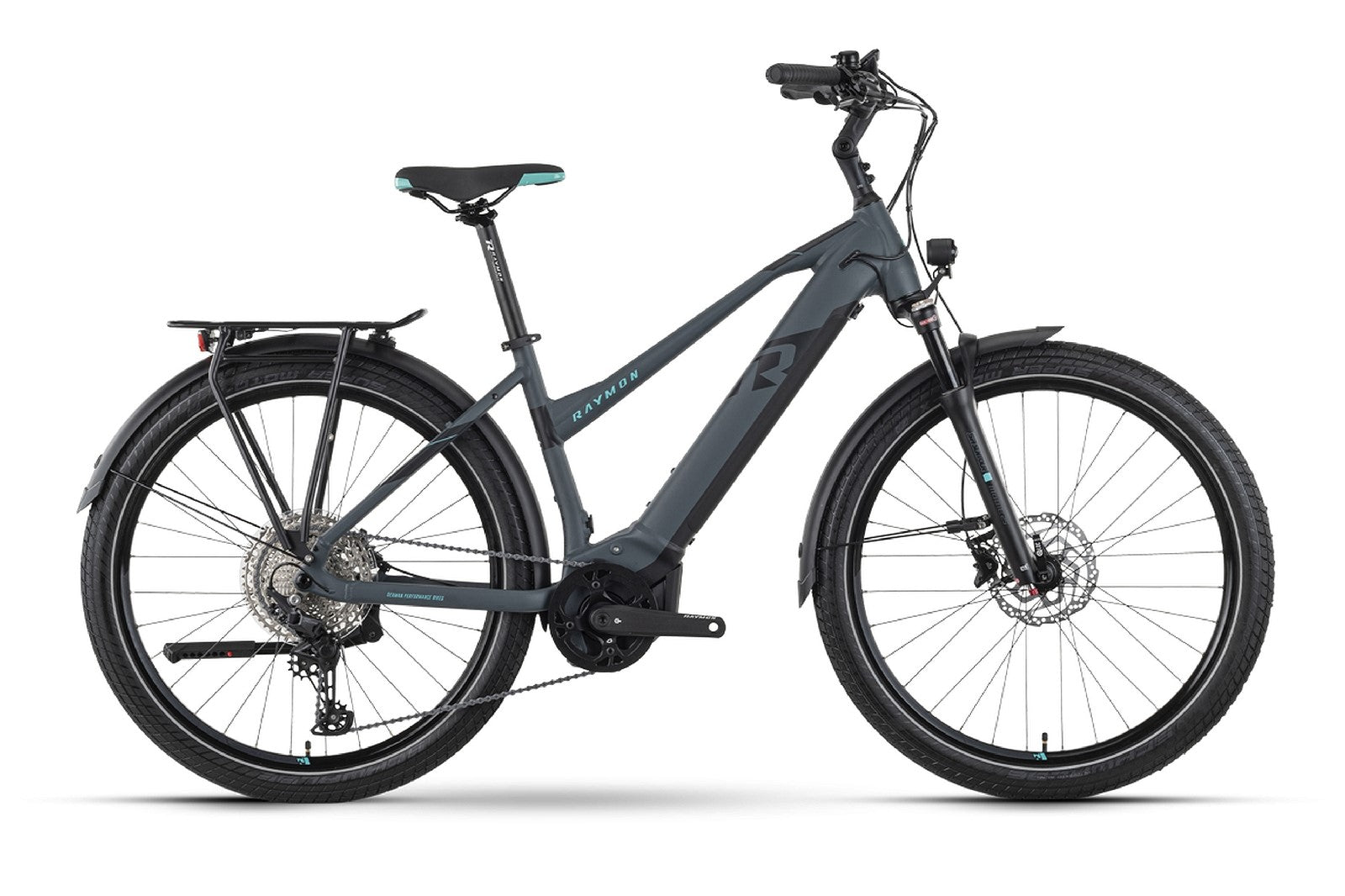 Raymon TourRay E 6.5 - 630 Wh / 17.5 Ah - 2024 - 27,5 Zoll - Trapez