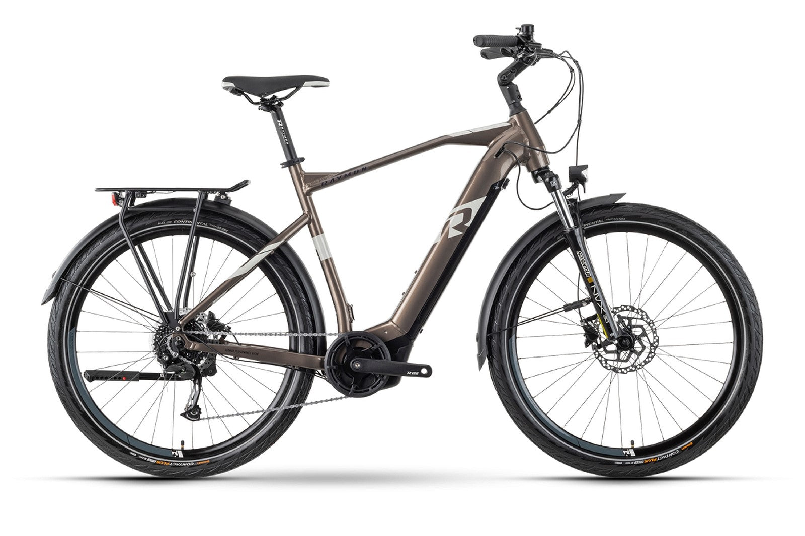 Raymon TourRay E 5.0 - 500 Wh / 14.5 Ah - 2024 - 27,5 Zoll - Herren