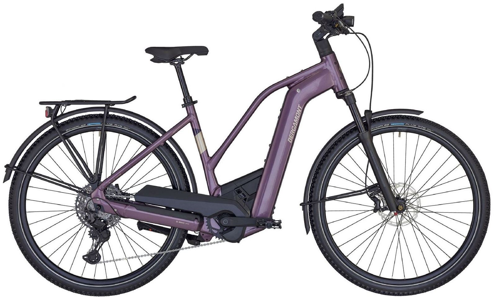 Bergamont E-Horizon Premium SUV Lady - 750 Wh / 20 Ah - 2024 - 28 Zoll - Trapez