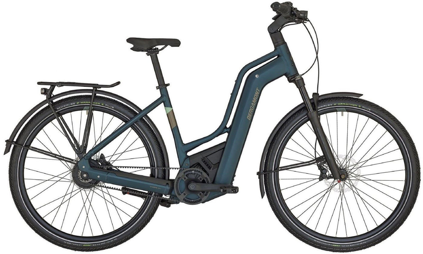 Bergamont E-Horizon Premium Pro Belt Amsterdam - 750 Wh - 2024 - 28 Zoll - Trapez