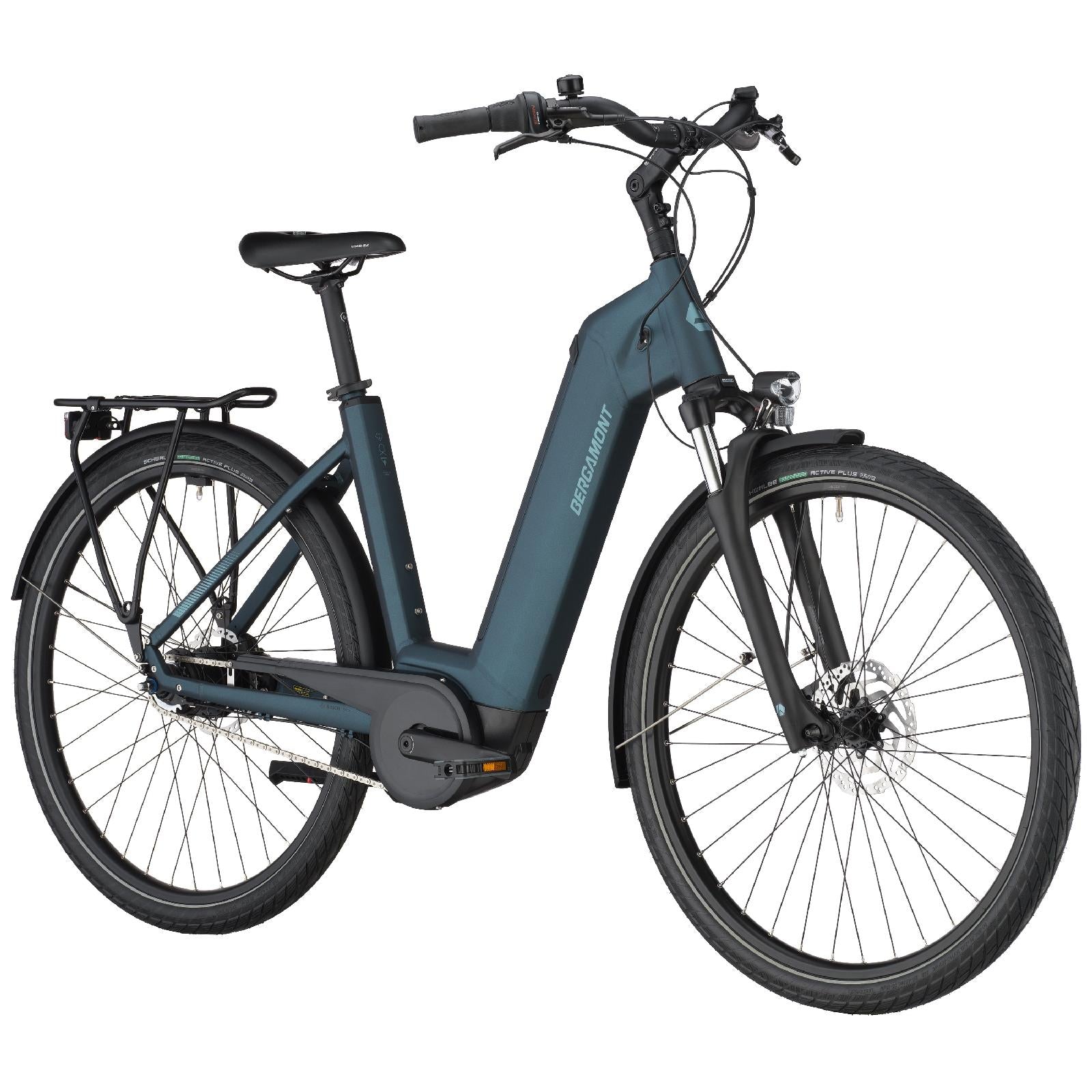 bergamont mountainbike blau E-Horizon Tour 40 Wave – 500 Wh, Tiefeinsteiger XSX Farbe:Light Green/Blue For Honor Guide &
