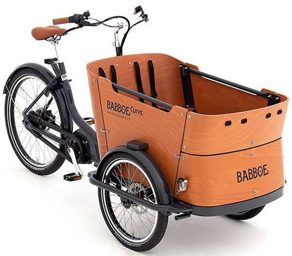 Babboe Curve Mountain – 500 Wh, Unisex Cargo