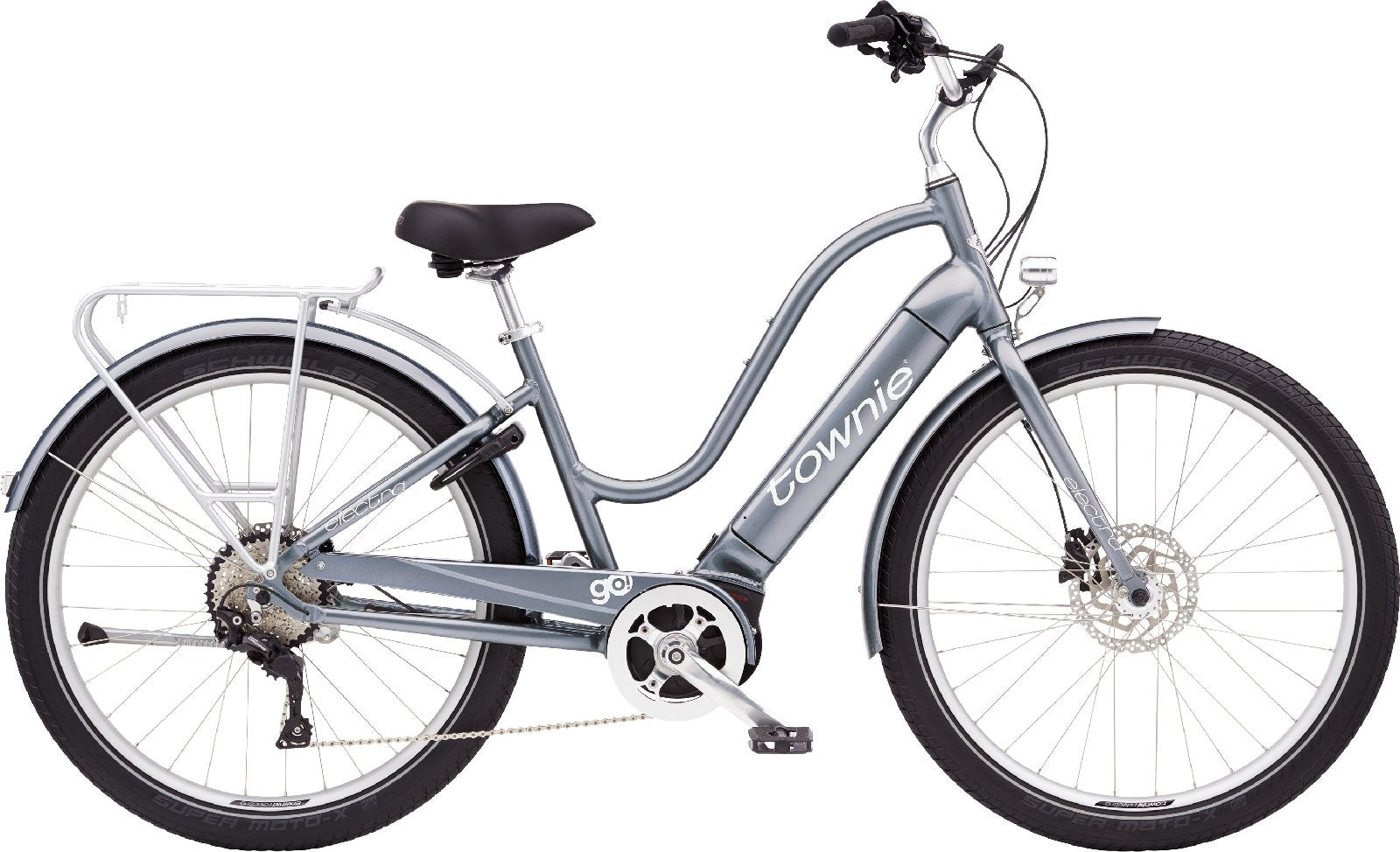 Electra Townie Path Go! 10D EQ Step-Thru - 500 Wh / 13.4 Ah - 2025 - 27,5 Zoll - Trapez