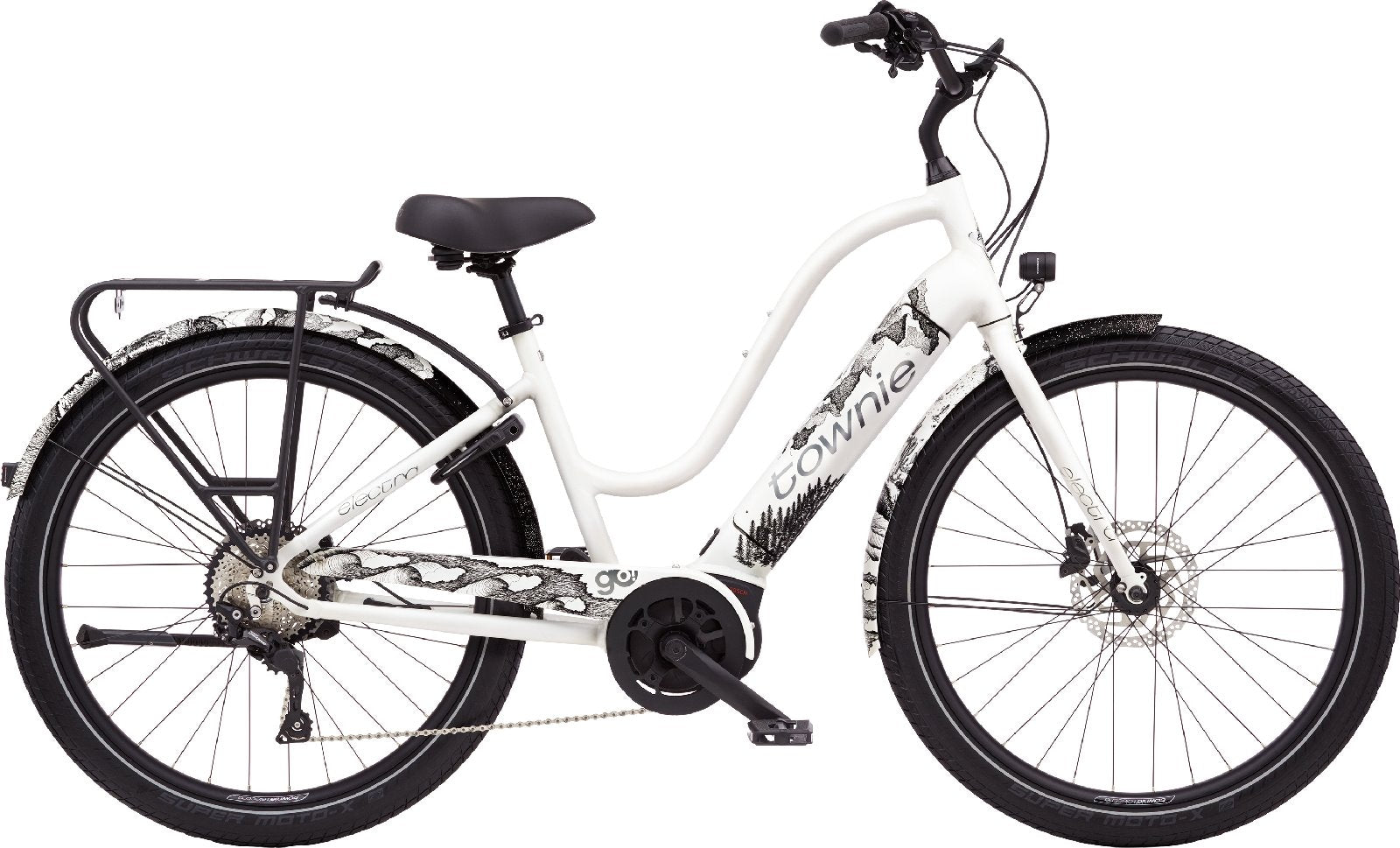 Electra Townie Path Go! 10D EQ Step-Thru - 500 Wh / 13.4 Ah - 2025 - 27,5 Zoll - Trapez