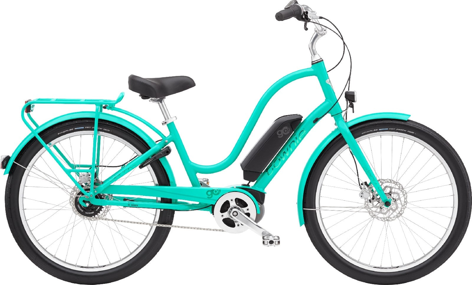 Electra Townie Go! 5i Step Thru - 500 Wh / 13.4 Ah - 2025 - 26 Zoll - Trapez