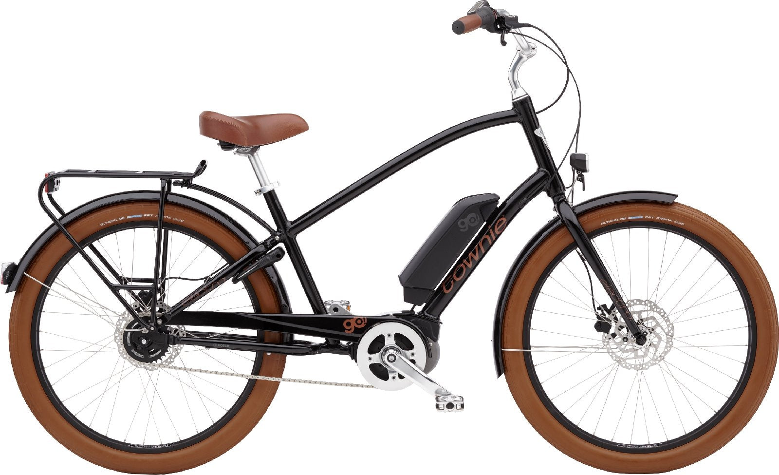 Electra Townie Go! 5i Step-Over - 500 Wh / 13.4 Ah - 2025 - 26 Zoll - Herren
