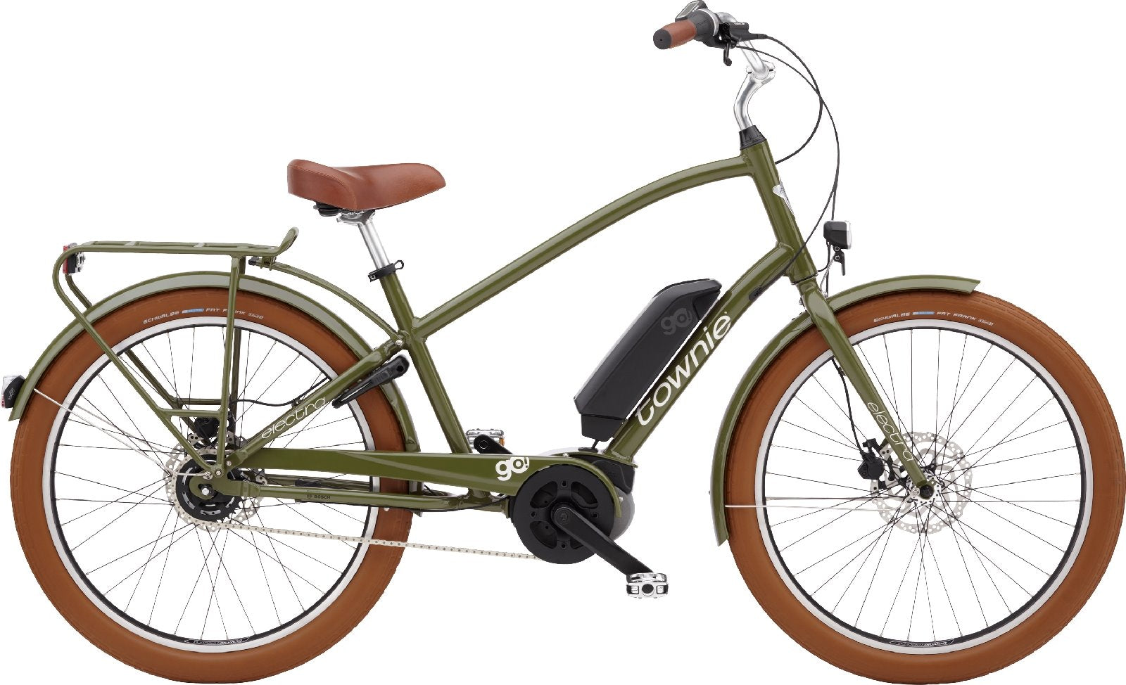 Electra Townie Go! 5i Step-Over - 500 Wh / 13.4 Ah - 2025 - 26 Zoll - Herren