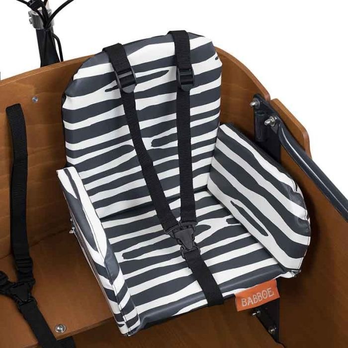 Babboe Kindersitz Kindersitz Zingy Zebra