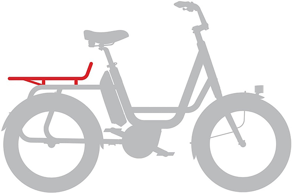 Utility Rear Rack with Sideloaders für Remi Demi Jump Seat Rack