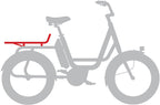 Utility Rear Rack with Sideloaders für Remi Demi Jump Seat Rack