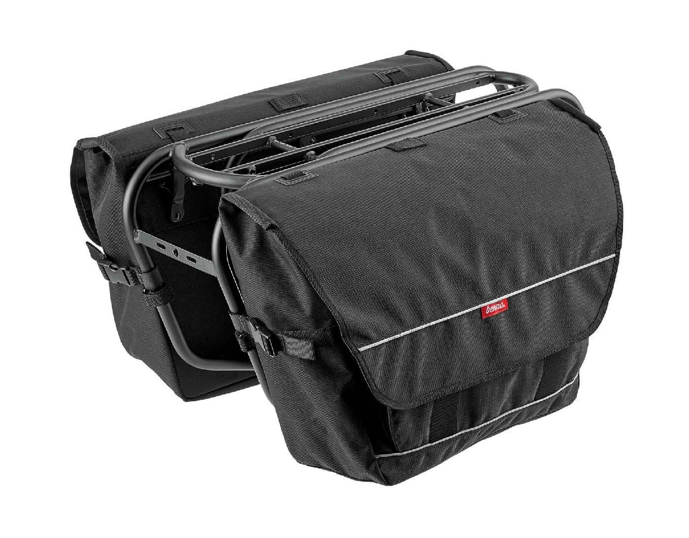 Benno Black Utility Pannier Bag