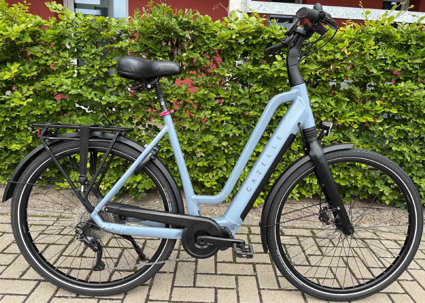 Gazelle Chamonix T10 HMS Testbike 2400 km - 630 Wh - 2024 - 28 Zoll - Trapez